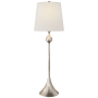 Visual Comfort Dover 31" Table Lamp by AERIN Burnished Silver Leaf