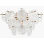 Visual Comfort Loire 5 Light 21" Wide Semi-Flush Ceiling Fixture Gild