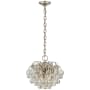 Visual Comfort Bellvale 15" Pendant Light by AERIN Polished Nickel