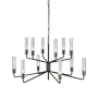 Visual Comfort Casoria 12 Light 42" Wide Chandelier Bronze