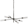 Visual Comfort Casoria 6 Light 46" Wide Chandelier Bronze