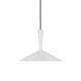 Visual Comfort Rosetta 18" Wide Pendant Matte White / Bronze
