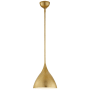 Visual Comfort Agnes 10" Small Pendant by AERIN Gild