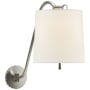 Visual Comfort Understudy 18" Tall Wall Sconce Soft Silver