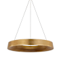 Visual Comfort Neptune 24" Wide LED Ring Chandelier Gild