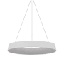 Visual Comfort Neptune 24" Wide LED Ring Chandelier Matte White