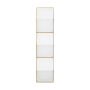 Visual Comfort Zig 19" Tall LED Wall Sconce Natural Brass