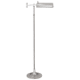 Visual Comfort Dorchester 63" Swing Arm Pharmacy Floor Lamp by Chapman & Myers Polished Nickel