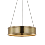 Visual Comfort Connery 14" Wide LED Pendant Antique-Burnished Brass