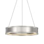 Visual Comfort Connery 18" Wide LED Ring Chandelier Polished Nickel