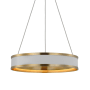Visual Comfort Connery 18" Wide LED Ring Chandelier Matte White