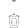 Visual Comfort Darlana 17" Medium Double Cage Lantern by E. F. Chapman Polished Nickel