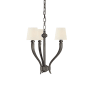 Visual Comfort Ruhlmann 3 Light 18" Wide Chandelier Bronze