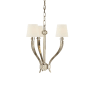 Visual Comfort Ruhlmann 3 Light 18" Wide Chandelier Polished Nickel