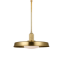 Visual Comfort Ruhlmann 18" Wide Pendant Antique-Burnished Brass