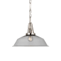 Visual Comfort Layton 14" Wide Pendant Polished Nickel