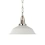 Visual Comfort Layton 14" Wide Pendant Polished Nickel
