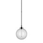 Visual Comfort Parkington 14" Wide Pendant Bronze / White Glass