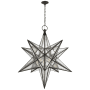 Visual Comfort Moravian Star 48" XL Star Lantern by E. F. Chapman Aged Iron