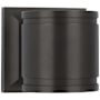 Visual Comfort Provo 5" Tall LED Wall Sconce Matte Black