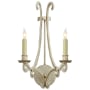 Visual Comfort Oslo 9-3/4" Wide Wall Sconce Burnished Silver Leaf