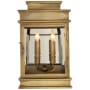 Visual Comfort Linear 15" Outdoor Wall Light by E. F. Chapman Antique Burnished Brass