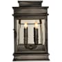 Visual Comfort Linear 15" Outdoor Wall Light by E. F. Chapman Bronze