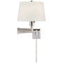 Visual Comfort Chunky 18" Tall Wall Sconce Polished Nickel