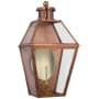 Visual Comfort Stratford 26" Tall Gas Lantern Wall Sconce Soft Copper