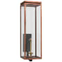 Visual Comfort Fresno 31" Tall Gas Lantern Wall Sconce Soft Copper