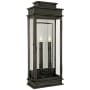 Visual Comfort Linear 23" Tall Wall Lantern by Chapman & Myers Bronze