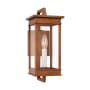 Visual Comfort Cupertino 15" Tall Outdoor Wall Sconce Natural Copper