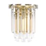Visual Comfort Arden 13" Tall Bathroom Sconce Burnished Brass