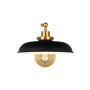 Visual Comfort Wellfleet 6" Tall Bathroom Sconce Burnished Brass
