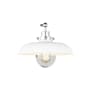 Visual Comfort Wellfleet 6" Tall Bathroom Sconce Polished Nickel