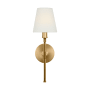 Visual Comfort Perth 17" Tall Wall Sconce Burnished Brass