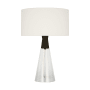 Visual Comfort Pender 1-Light Medium Table Lamp by Drew & Jonathan Midnight Black