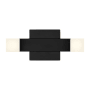 Visual Comfort Brander Medium Vanity by Drew & Jonathan Midnight Black