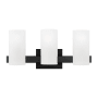 Visual Comfort Rhode 3-Light Vanity by Drew & Jonathan Midnight Black