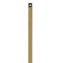 Visual Comfort 18" Ceiling Fan Downrod for 10' Ceilings Burnished Brass
