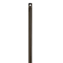 Visual Comfort 18" Ceiling Fan Downrod for 10' Ceilings Bronze