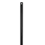 Visual Comfort 18" Ceiling Fan Downrod for 10' Ceilings Midnight Black