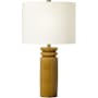 Visual Comfort Feikudo 26" Tall Buffet Table Lamp with Linen Shade Cracked Honey