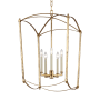 Visual Comfort Thayer 5 Light 20" Wide Taper Candle Pendant Antique Guild