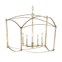 Visual Comfort Thayer 5 Light 23" Wide Taper Candle Style Chandelier Antique Gild