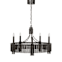 Visual Comfort Sutton 5 Light 35" Wide Taper Candle Style Chandelier Bronze