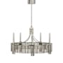 Visual Comfort Sutton 5 Light 35" Wide Taper Candle Style Chandelier Polished Nickel