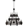 Visual Comfort Sutton 16 Light 51" Wide Taper Candle Style Chandelier Bronze