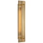 Visual Comfort Tristan 20" Tall LED Wall Sconce Hand-Rubbed Antique Brass