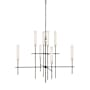 Visual Comfort Fay 32" Wide LED Chandelier Bronze / Frosted Glass